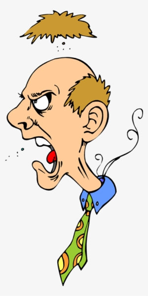Clip Cartoon The Best Collection Of Quotes Angry - Angry Man Cartoon Png