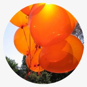 Tumblr Aesthetic Balloon Balloons Png Red Balloons - Orange Balloons Aesthetic