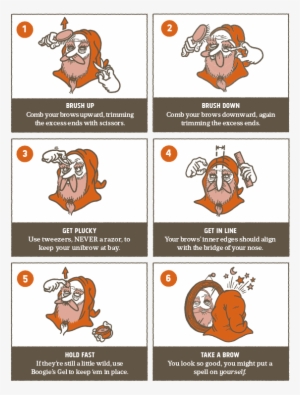 What's The Best Way To Tame My Creepy Eyebrows - Cartoon