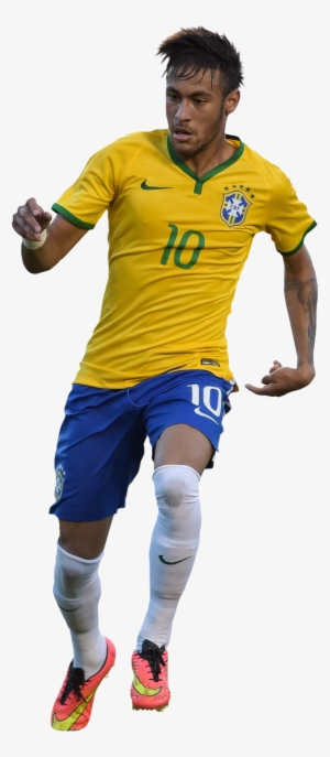 Neymar Png 2014 - Neymar Standing Png