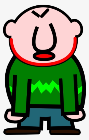 How To Set Use Angry Bald Man With Red Mark On Neck