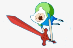 Finn The Human Clipart Sword - Adventure Time Finn With Sword