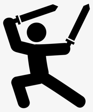 Man With Two Swords Comments - Softcombat Png