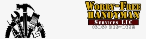 Worry Free Handyman Service, Llc - Handyman Logo Free Vector