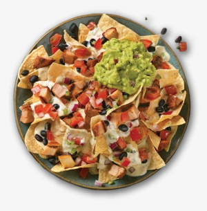 Mexican Food Png - Chicken Diablo Nachos Qdoba