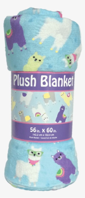 Picture Of Llamas Plush Blanket - Iscream 'candy Words' Premium Plush 56" X 60" Fleece