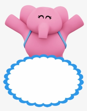 Aplique Do Pocoyo Aplique Da Elly Aplique Do Pato Caixinha - Pocoyo Apliques Png