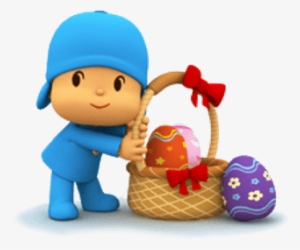 Pocoyo Easter Fun - Portable Network Graphics