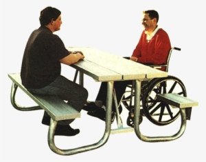 People Picnic Png - People At Table Png