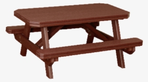 View The Full Image Child's Traditional Picnic Table