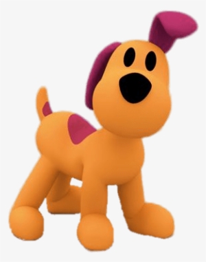 Loula One Ear Up - Dog Pocoyo Png