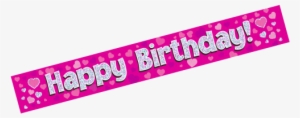 Happy 10th Birthday Banner