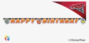 Disney Cars Birthday Letter - Cars 3 Happy Birthday Banner