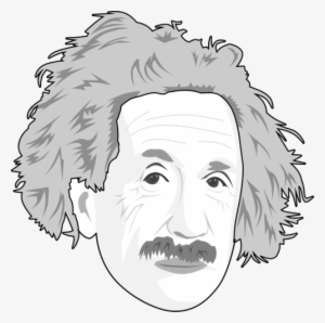 Albert Einstein Caricate Of Albert Einstein By Thecartoonist - Albert Einstein Hair Png