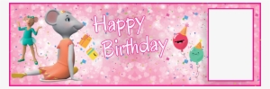 Angelina Ballerina Birthday Banner (rm) Copy - Angelina Ballerina Y Alice