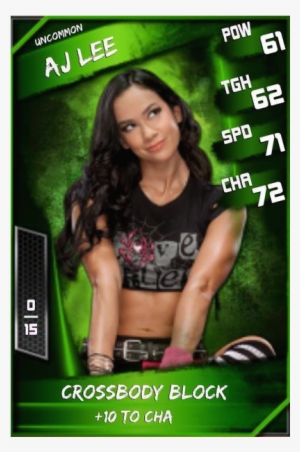 Uncommon Aj Lee - Wwe Super Card Legacy