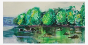 C & O Canal - Watercolor Paint