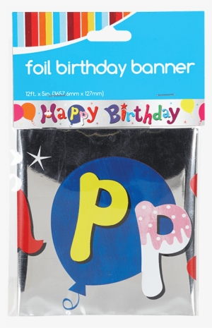 Birthday Banner 12ft - Birthday