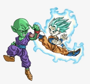 Piccolo And Gohan Png - Super Saiyan Blue Gohan Piccolo