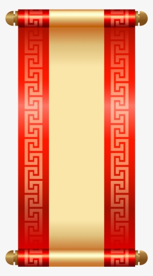 Chinese New Year Scroll Png