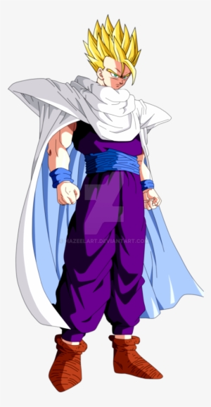 Clip Art Free Library Adult Ssj Outfit By Hazeelart - Adult Gohan Piccolo Outfit