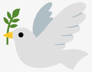 Open - Dove Of Peace Emoji Png