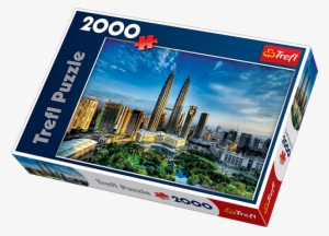 Petronas Twin Towers - Trefl Puzzle 1000 Piece