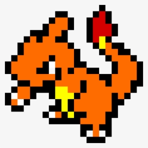 Charmeleon - Pokemon Pixel Art Charmeleon