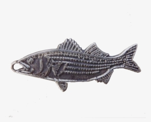 Bronze Striped Bass Pendant - Striped Bass