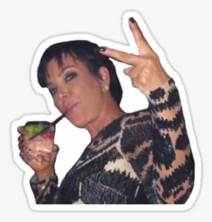 Kris Jenner Drinking Tapestry