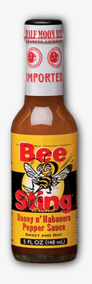 Wall Of Flame - Bee Sting Honey N' Habañero Pepper Sauce