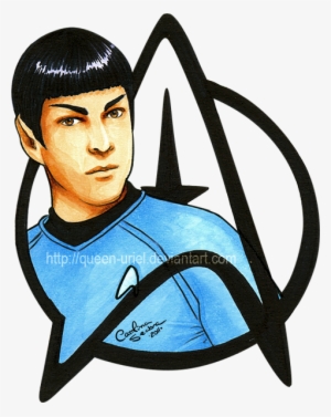 Banner Transparent In Copic By Queen Uriel On Deviantart - Spock Drawings