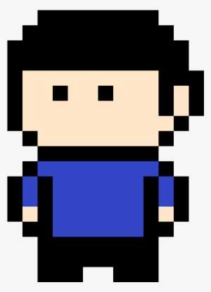 Spock - Pixel Boy Png