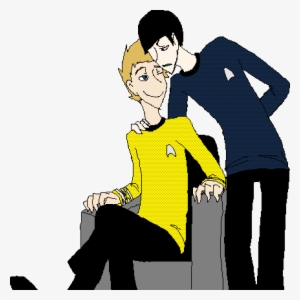 I Couldn't Tell If You Wanted New Or Old Kirk/spock, - Cartoon