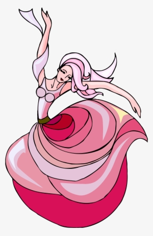 Clip Art Freeuse Stock Cannon Vector Vintage - Dancer Girl Drawing