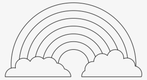 This Free Icons Png Design Of Rainbow For Coloring