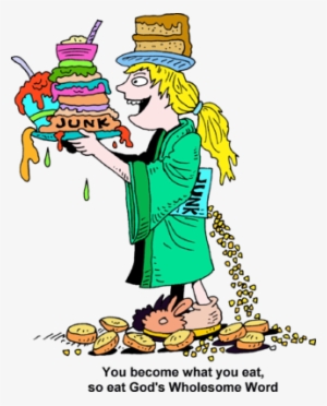 Junk Food Junkie Clipart - Eat Junk Food Clipart