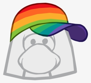 Rainbow Cap Icon - Club Penguin Optic Headset