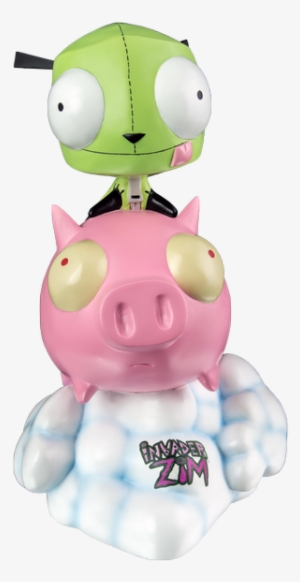 Gir On Pig Statue - Invader Zim Piggy Funko Pop