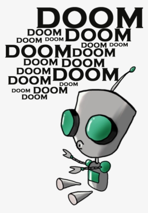 Invader Zim Gir Robot For Kids - Doom Invader Zim
