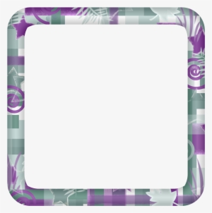 Free Purple-sage Modern Square Digi Scrapbook Frame - Picture Frame