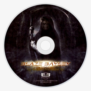 Blaze Bayley The Man Who Would Not Die Cd Disc Image - Blaze Bayley The Night That Will Not Die