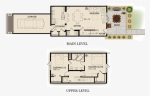 Unit Amenities - 2 Story Unit Plans