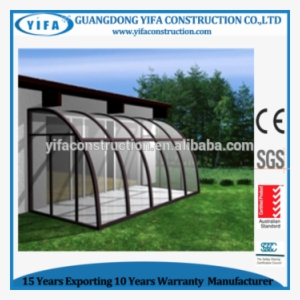 Modern European Design Aluminum Frame Sun Room/prefabricated - Glass