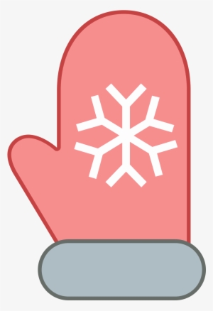 It's A Logo Of A Christmas Mitten - Icon