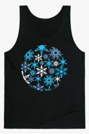 Snowflake Sphere Tank Top - T-shirt