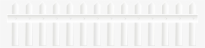 Fence White Png Clip Art - Fence White Png