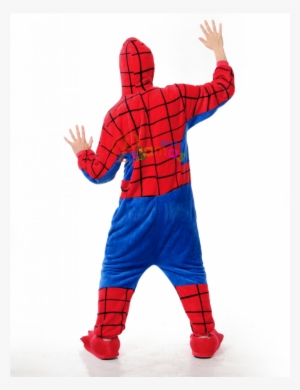 Spiderman Costume Onesies Hoodie Kigurumi Pajamas Party - Spiderman Costume
