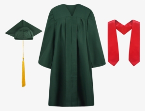 Dark Green - Cap And Gown Images Transparent