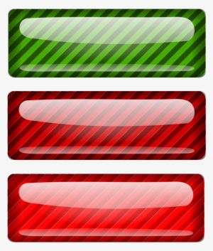 Illustration Of Colorful Blank Buttons - Icon Glossy Button Png